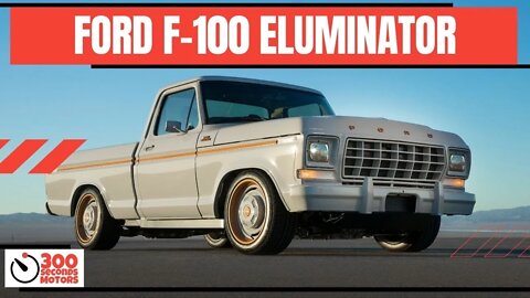 FORD unveils all electric F-100 ELUMINATOR CONCEPT with new EV crate motor, customers can now buy