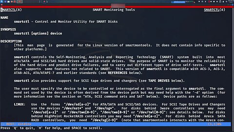 Free HDD SSD SMART Table Reader for Linux - SmartMonTools SmartCTL