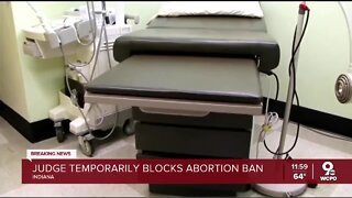 Indiana judge temporarily blocks abortion ban