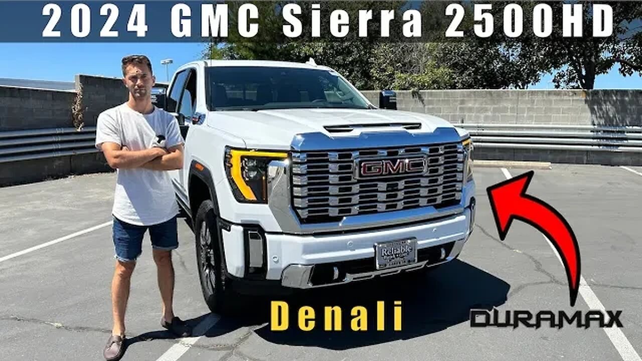 2024 GMC SIERA 2500HD Denali DURAMAX What a truck!