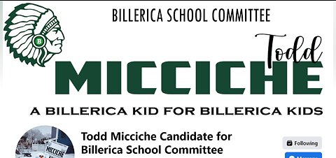 Todd Micciche for Billerica School Committee 2023