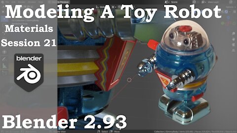 Modeling A Toy Robot, Materials, Session 21