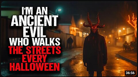 I'm an ANCIENT EVIL who walks the streets every HALLOWEEN