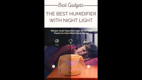 Best Gadgets! best humidifier with night light | Aroma Air Humidifier