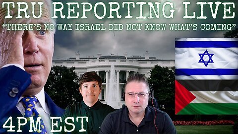 "There’s No Way Israel Did Not Know What’s Coming" False Flag Anyone??