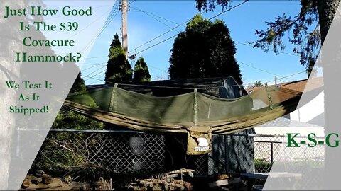 Hammocks! Hanging the Covacure Bug Net Hammock from Amazon.