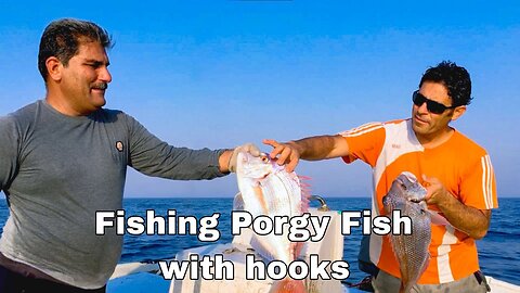 صید ماهی شانک صرتی (کخو) | fishing Porgy Fish with hooks