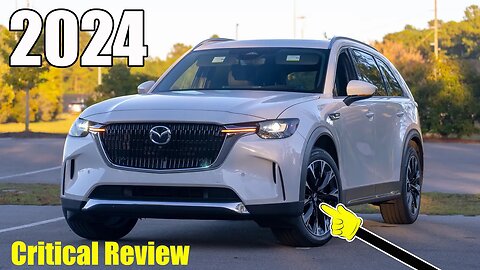 👉2024 Mazda CX90 CX-90 PHEV Premium Plus -- Detailed Look, Criticisms, + Test Drive