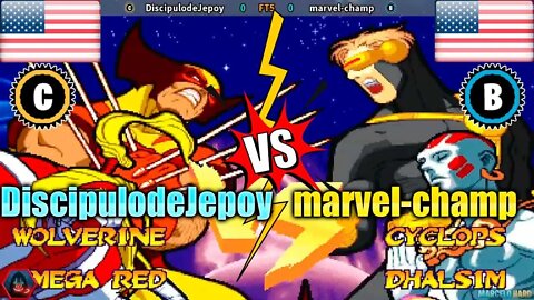 Marvel Super Heroes vs. Street Fighter (DiscipulodeJepoy Vs. marvel-champ) [U.S.A. Vs. U.S.A.]