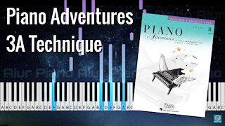 Bittersweet Blues - Piano Adventures 3A Technique