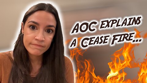 AOC explains a cease fire...