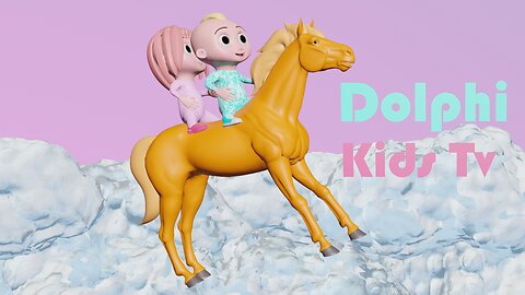 Horse Song | Kids Songs and Nursery Rhymes | Dolphin Kids Tv