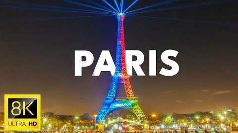 Paris | France 8K UHD HDR | OLD PARIS VS NEW PARIS