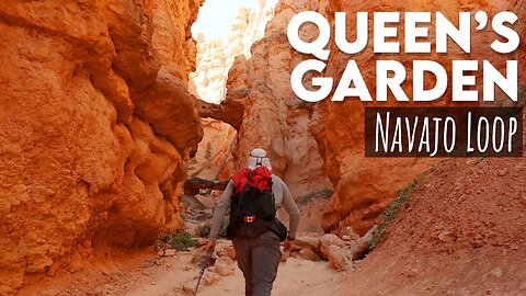 Solo Hiking Queen's Garden Navajo Loop in Bryce Canyon National Park (Sony A7siii)