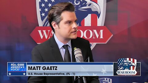 Rep. Matt Gaetz Exposes Big Pharma’s Role In School Shootings.