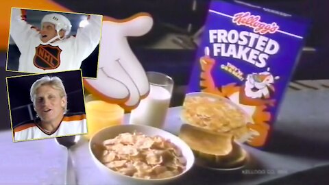 Frosted Flakes Cereal "BRETT HULL" Commercial (1994)