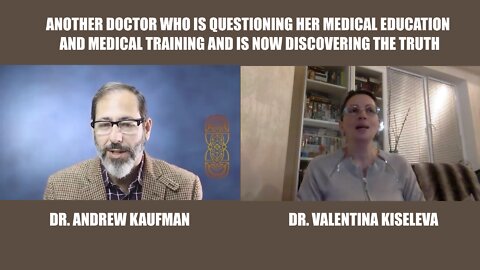 Another doctor who is questioning her medical education training, and now discovering the truth