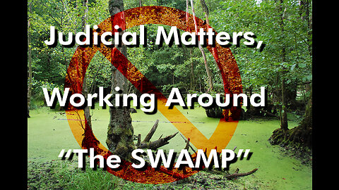Judicial Matters Working Around The SWAMP