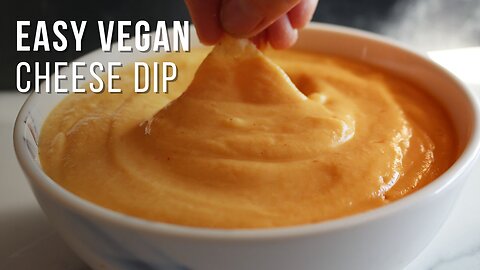 Level Up Your Snacks: Try This Easy Vegan Cheese Dip Recipe