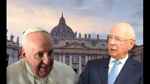 Babylon is fallen: Pope says Klaus Schwab & Yuval Harari can find “ways to build a better world”