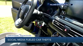 Social media fueled car thefts