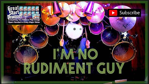 No Rudiment Guy * Mirrored Kit Minute: Linear Squared * Larry London