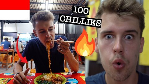 EXTREME INDOMIE DEATH NOODLES in JAKARTA 🔥 100 CHILLIES PEDAS MAMPUS🔥🇮🇩