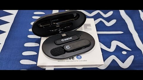 [UNBOXING] COSTA true wireless mic | Quick Vid | sound check | english subtitle