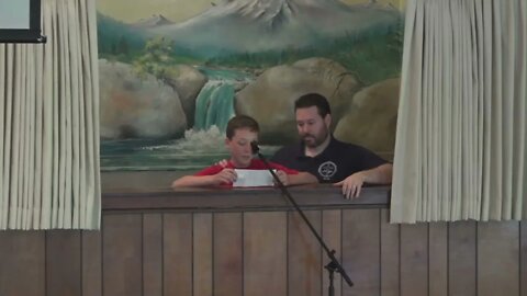 Baptizing Ricky and Johnny LaPierre