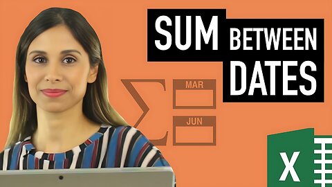 Excel Sum(ifs) between dates, sum month & sum with multiple criteria