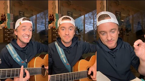 Tom Felton wows fans as he sings catchy tunes!