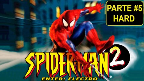 [PS1] - Spider-Man 2: Enter Electro - [Parte 5] - Dificuldade HARD - 1440p