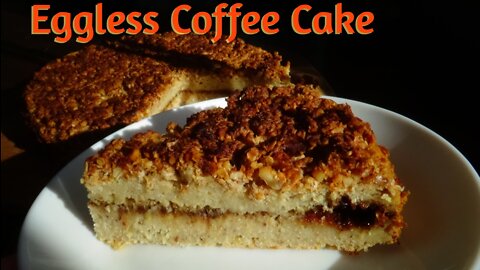 How to make Coffee Cake (no egg and gluten)