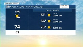 23ABC Weather for Thursday, October 27, 2022