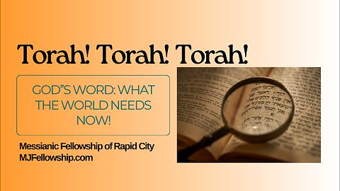 Torah! Torah! Torah! Part 1