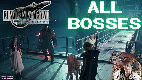 Final Fantasy VII Remake | All Story Boss Fights
