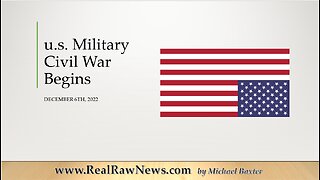 u.s. Military Civil War Begins