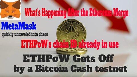 What's Happening After the Ethereum Merge ETHPoW Gets Off | Crypto News | #shorts #shortsfeed