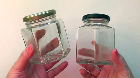 DIY Simple idea from Glass jars | Recycling ideas