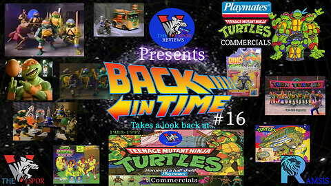 Teenage Mutant Ninja Turtles Toy Commercials | Playmates | 1988 - 1997 | A Look Back at...