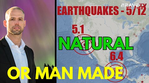 Brave TV - Ep 1772 - Earthquakes on the West Coast - Aurora Cause by HAARP - Terral Gives an Update