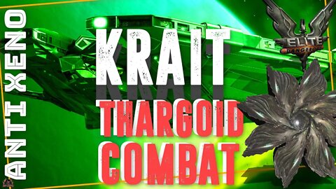 Elite Dangerous AX Combat Zones in My Krait Mk2