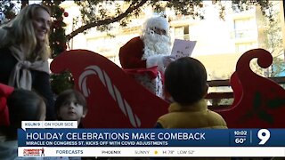 Santa meet-and-greets return at 'Miracle on Congress Street'