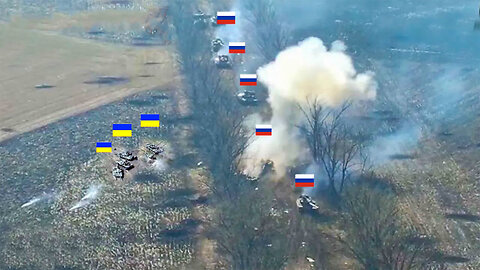 Horrifying Moments! Horrifying Moments! How Ukrainian Troops Blow Up T-80s |