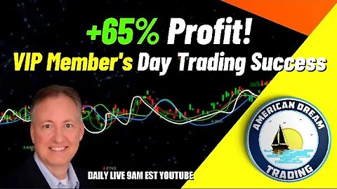 From Trades To Profits - VIP Member's +65% Profit In The Stock Market