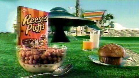 Reese's Puffs Cereal "COMMERCIAL" (2003)