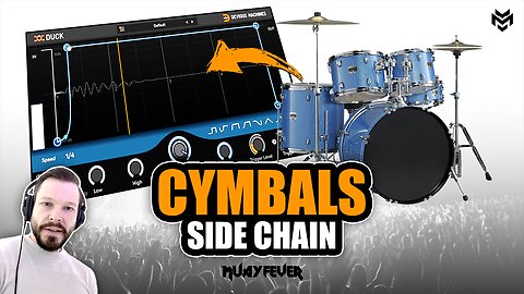 Let Your D&B Kick & Snare Breath! - Side Chain Your Cymbals Like This!
