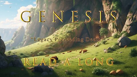 Weekly Theological Read A Long! Bible Edition - Genesis "Legacy Proceeding Death"