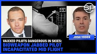 Vaxxed Pilots DANGEROUS In Skies: Bioweapon JABBED Pilot INCAPACITATED Mid Flight