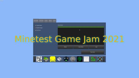 Minetest Game Jam 2021 | Parkour (Placed 12th)